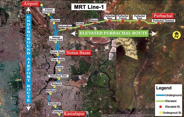 SYSTRA WINS A NEW CONTRACT ON THE DHAKA METRO IN BANGLADESH